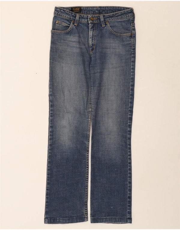 Lee Mens Cameron Bootcut Jeans W29 L29 Blue Cotton