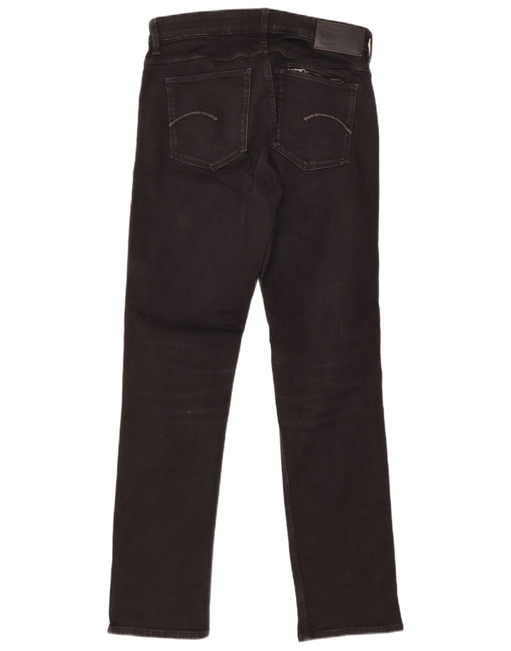 G-Star Masculino Noxer Straight Jeans W30 L31 Preto
