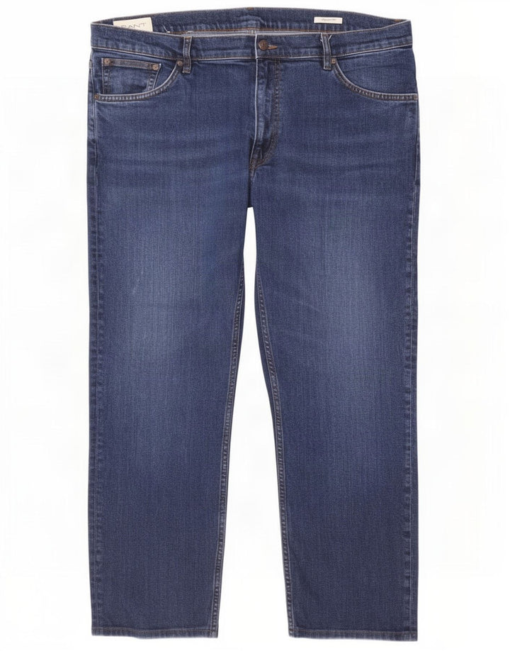 Jeans masculino Gant Regular Fit Straight W42 L29 Azul