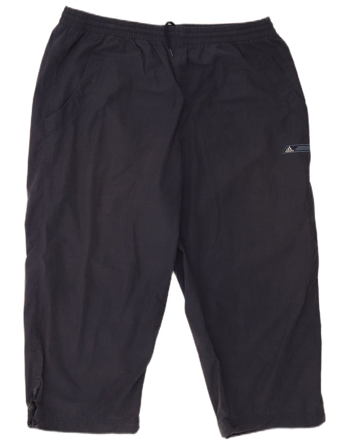 Calça Adidas Mens Capri Treino XL Azul Marinho Poliéster