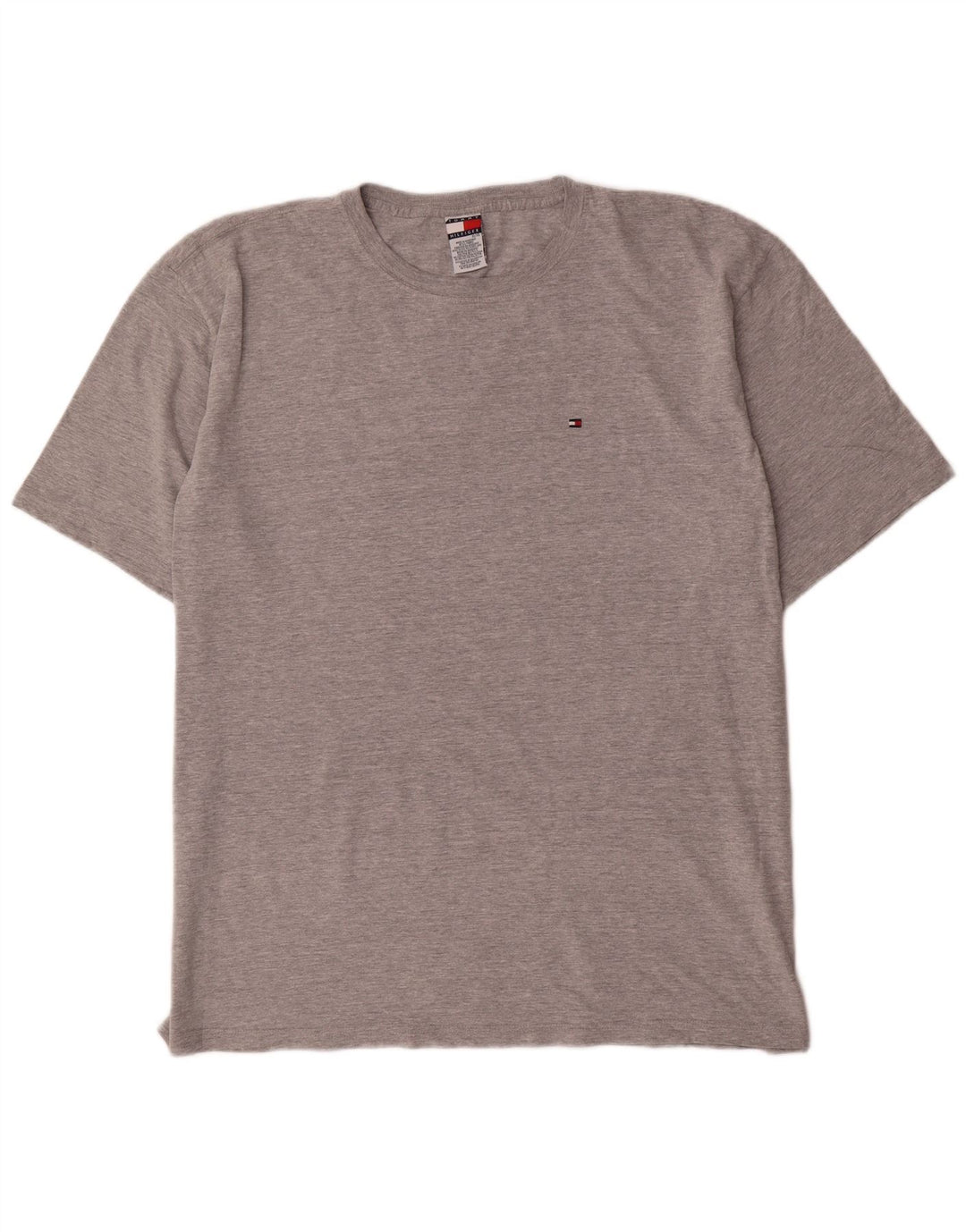 Camiseta masculina Tommy Hilfiger Top XL algodão cinza