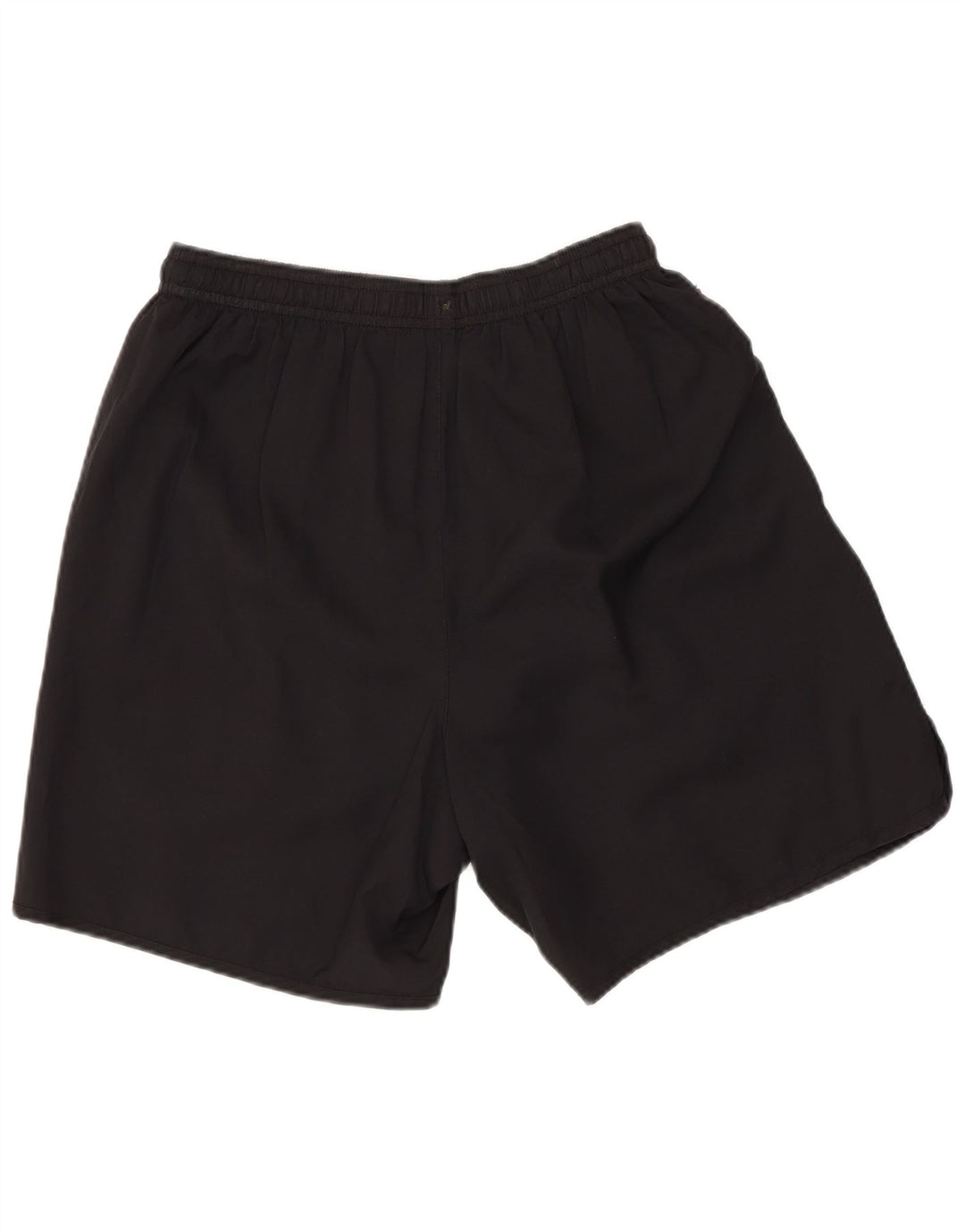 Umbro Mens Graphic Regular Sport Shorts Pequeno Poliéster Preto