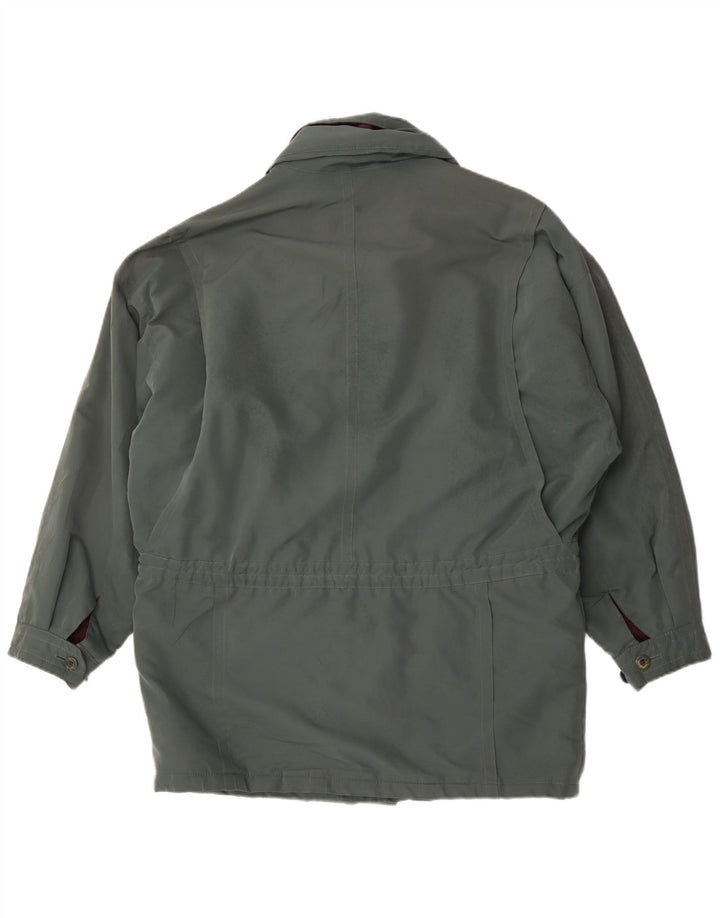 Jaqueta corta-vento masculina UK 44 2XL verde