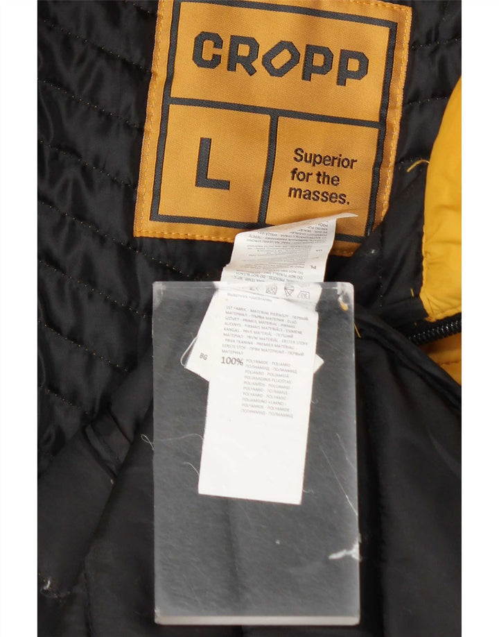Colete Acolchoado Masculino Cropp Reino Unido 40 Large Amarelo Poliamida