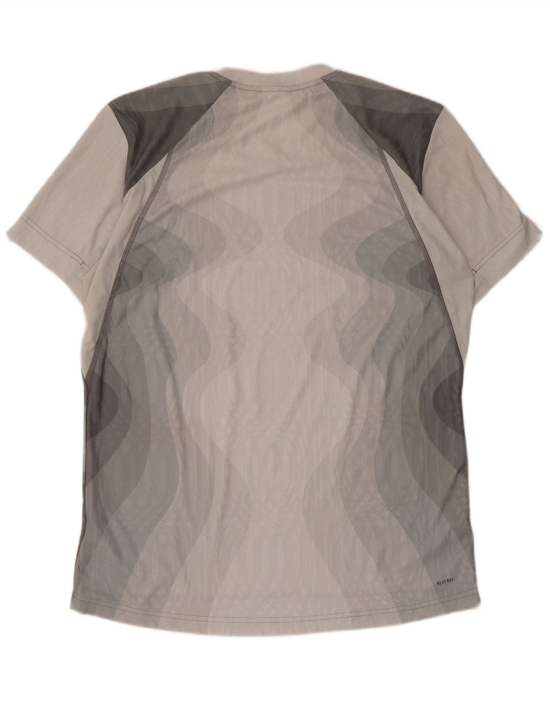 Adidas Camiseta Masculina Top Grande Cinza Tie Dye Poliéster