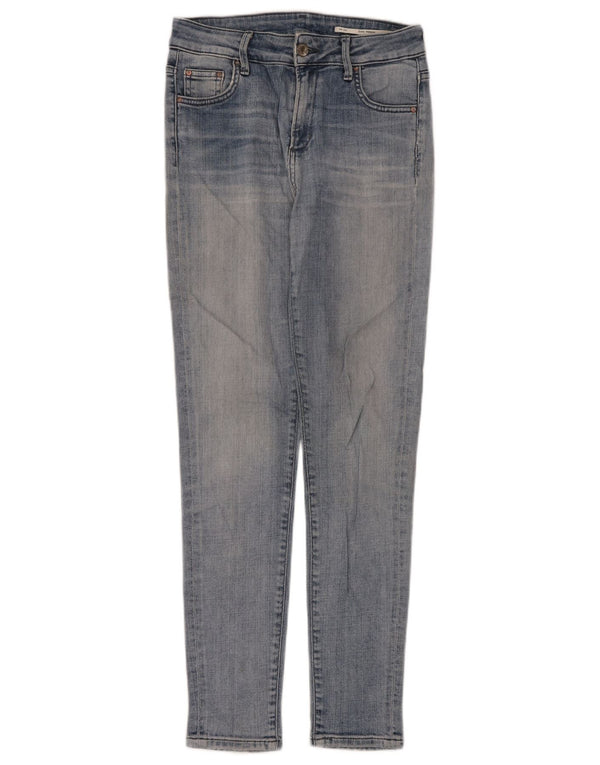 Calça jeans feminina cintura alta Zara EU 38 XS W26 L28 azul