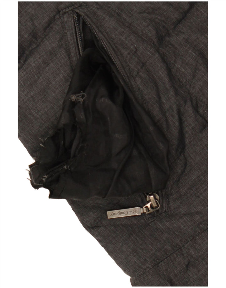 Jaqueta acolchoada feminina BEST COMPANY UK 14 grande cinza