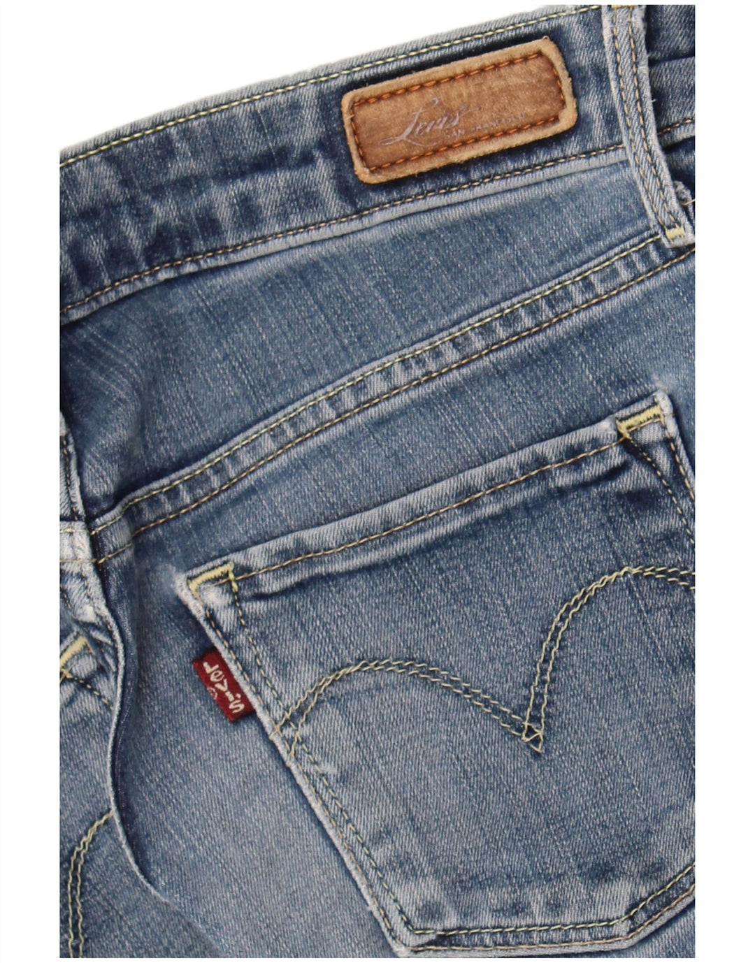 Jeans skinny feminino Levi's W28 L28 azul