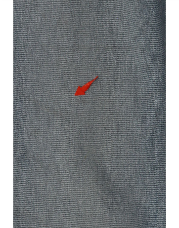 Calça jeans feminina LEVI'S 724 de cintura alta reta W31 L30 algodão azul