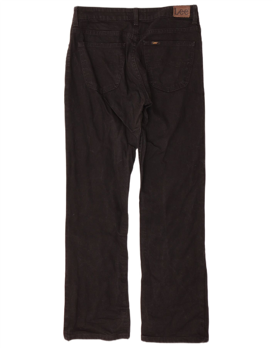 Calça jeans feminina Cameron de cintura alta com corte bootcut LEE W33 L33 preta