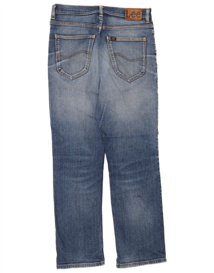 Calça jeans reta masculina Lee W32 L29 azul