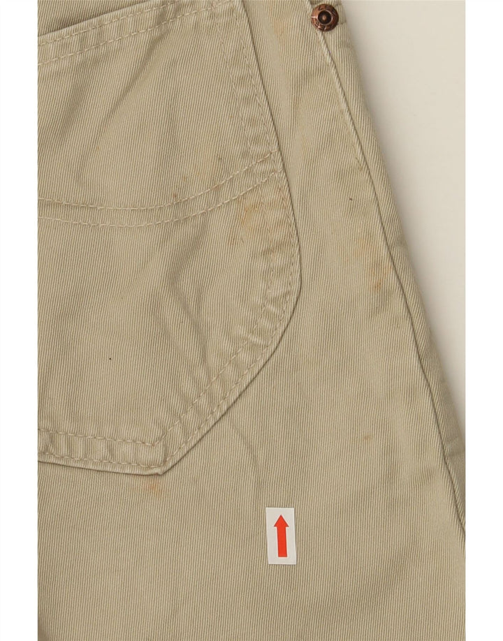 LEE Womens Straight Casual Trousers W26 L28 Beige Cotton Vintage Lee and Second-Hand Lee from Messina Hembry 