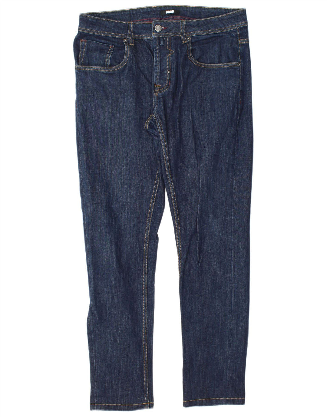 Jeans Slim Masculino Vintage IT 48 Médio W34 L30 Azul Marinho Algodão