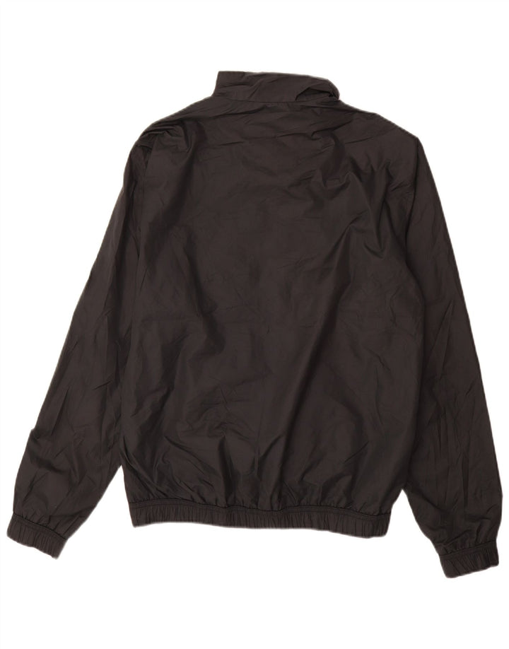 Jack & Jones Jaqueta masculina de agasalho médio preto poliéster