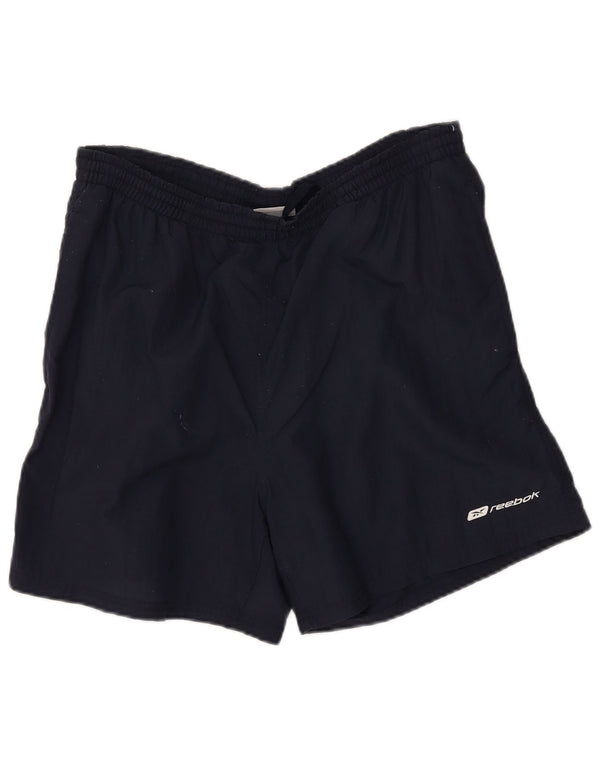 Shorts de natação masculino Reebok grande azul marinho