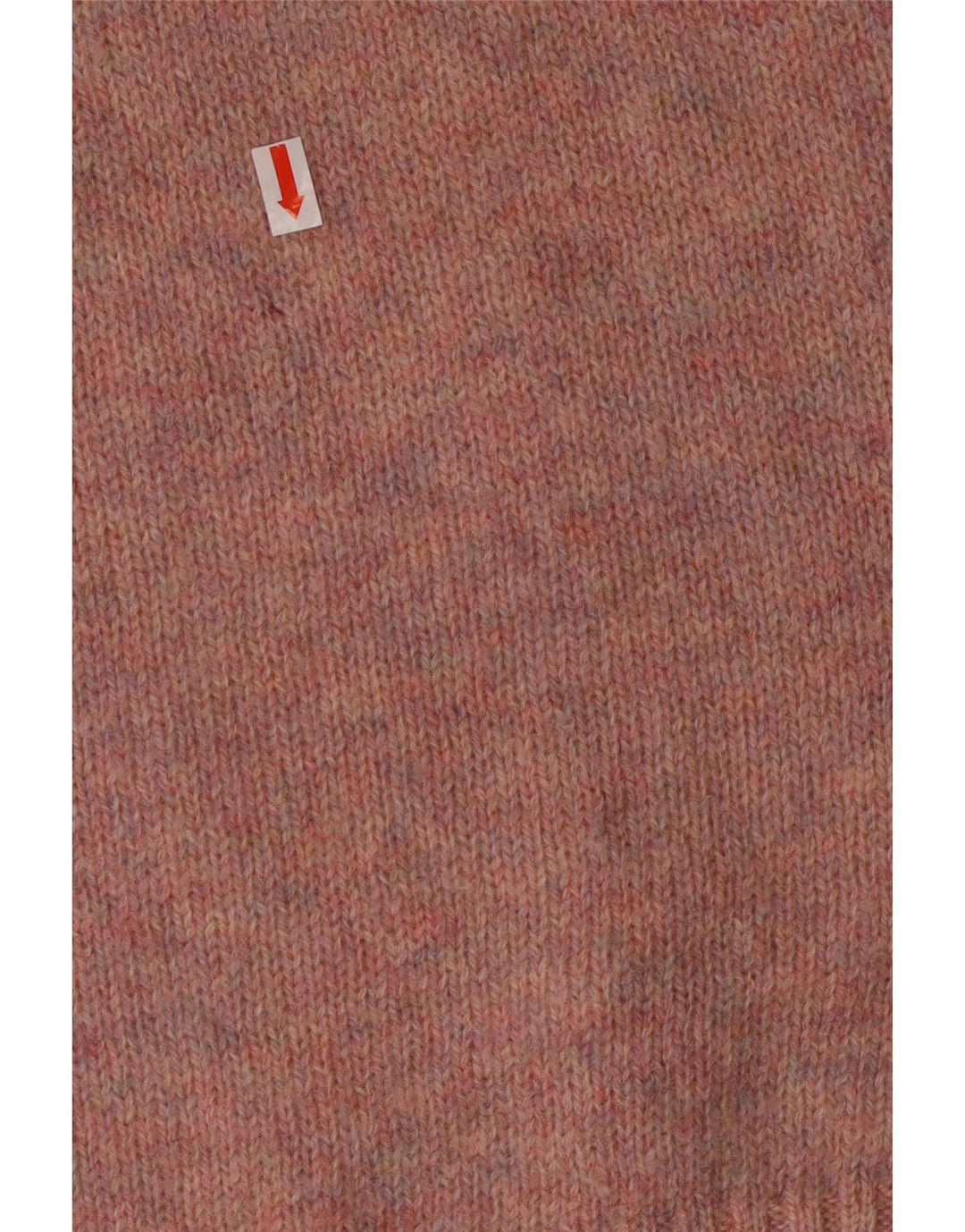 Suéter masculino MC Kenzy com gola redonda de lã rosa médio