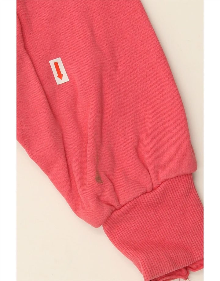 DIESEL Girls Sweatshirt Jumper 11-12 Years Pink Cotton Vintage Diesel and Second-Hand Diesel from Messina Hembry 