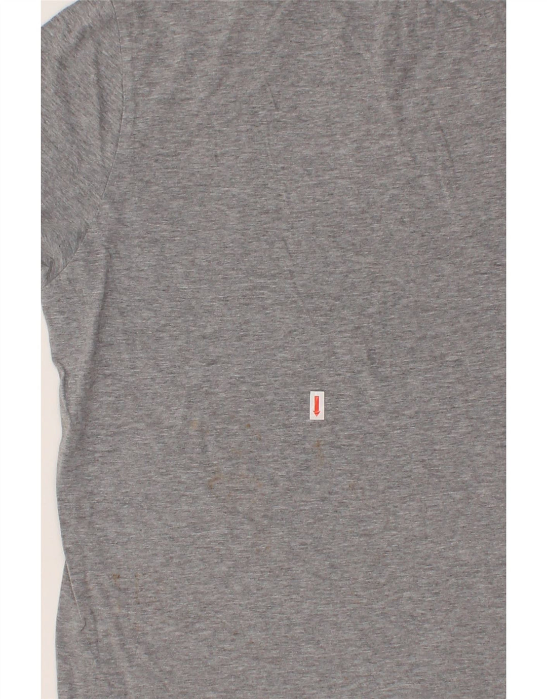 Camiseta masculina TOMMY HILFIGER com estampa gráfica cinza médio algodão
