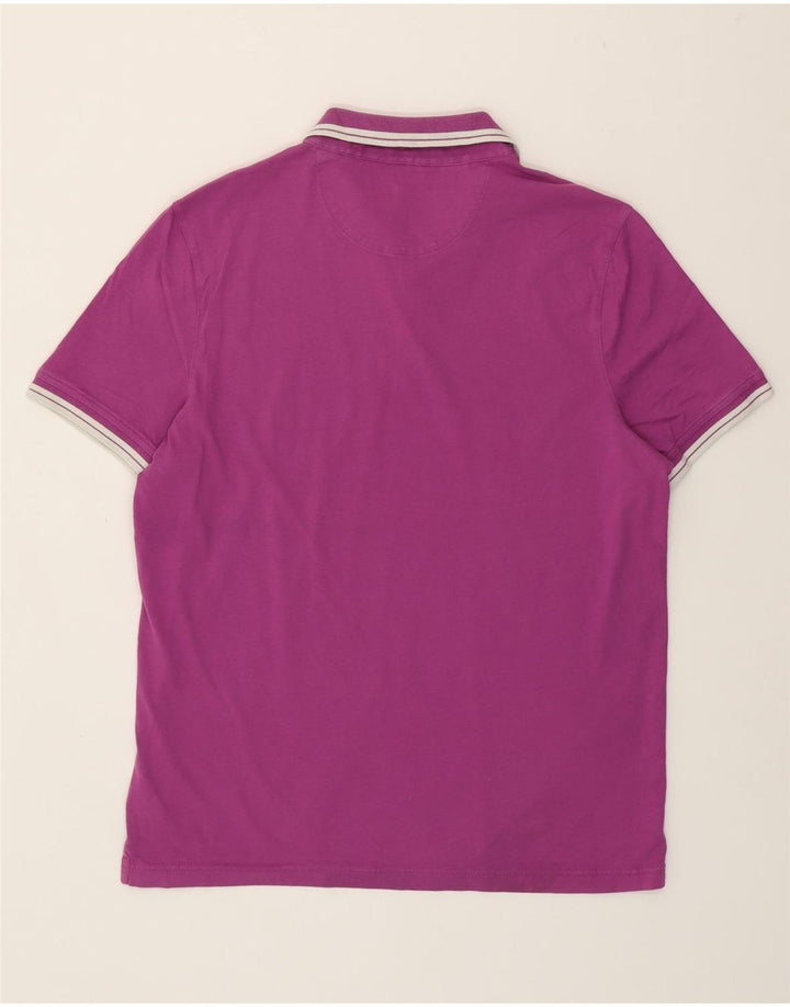 Camisa polo masculina MICHAEL KORS algodão roxo médio