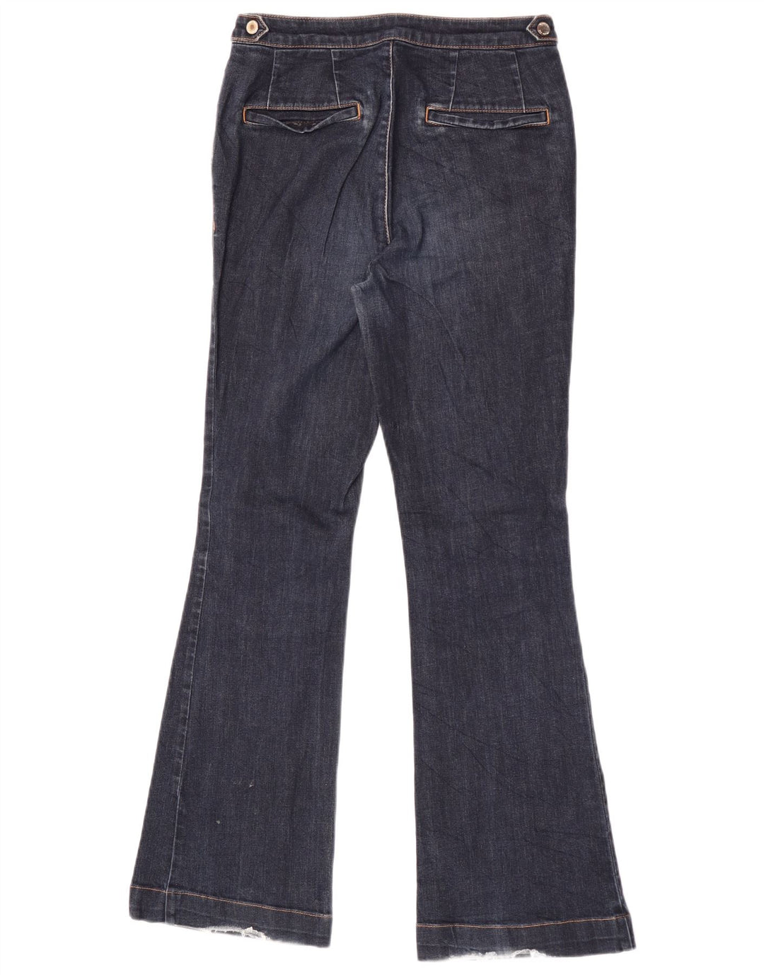 Calça jeans feminina Massimo Dutti EU 36 XS W26 L30 azul marinho