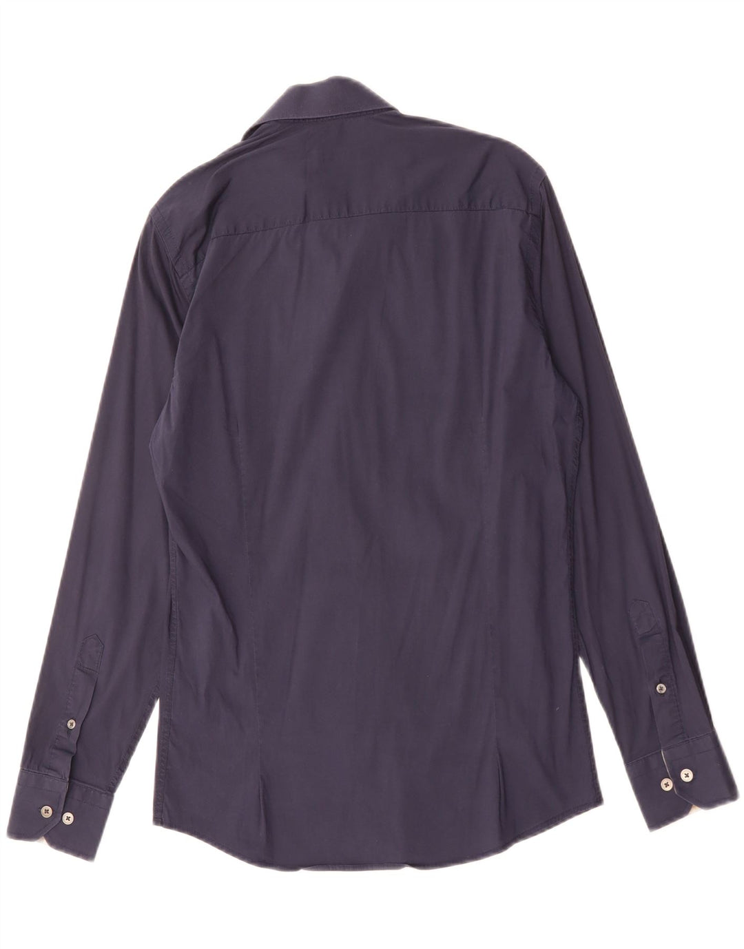 Camisa masculina Burberry pequena azul marinho