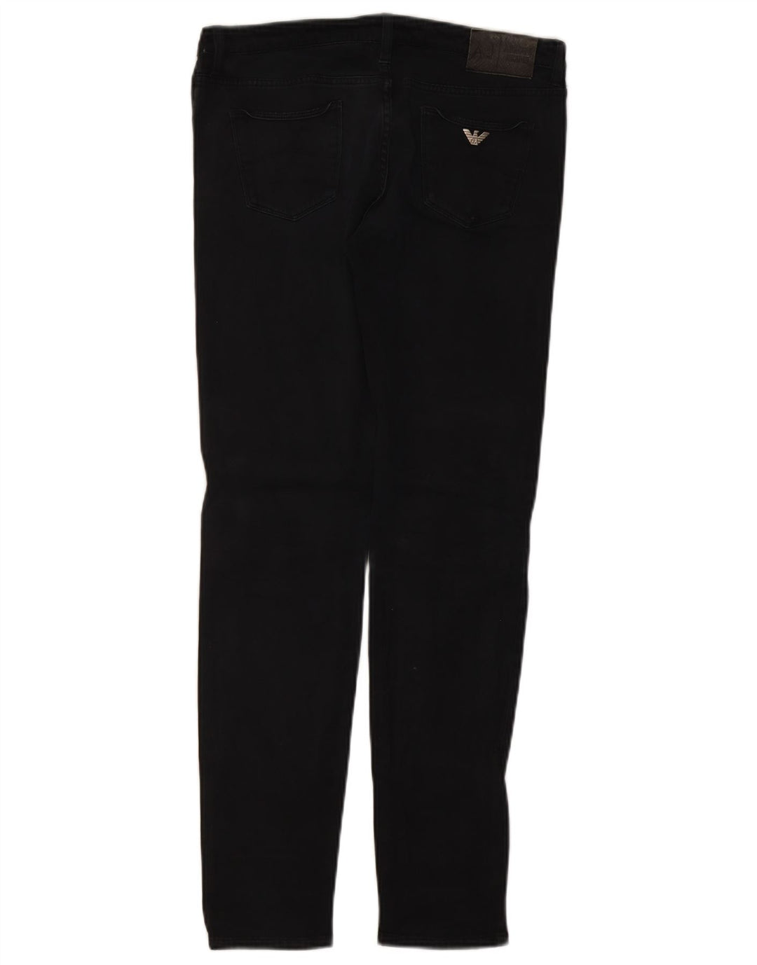 ARMANI Jeans Skinny Feminino W29 L29 Algodão Preto