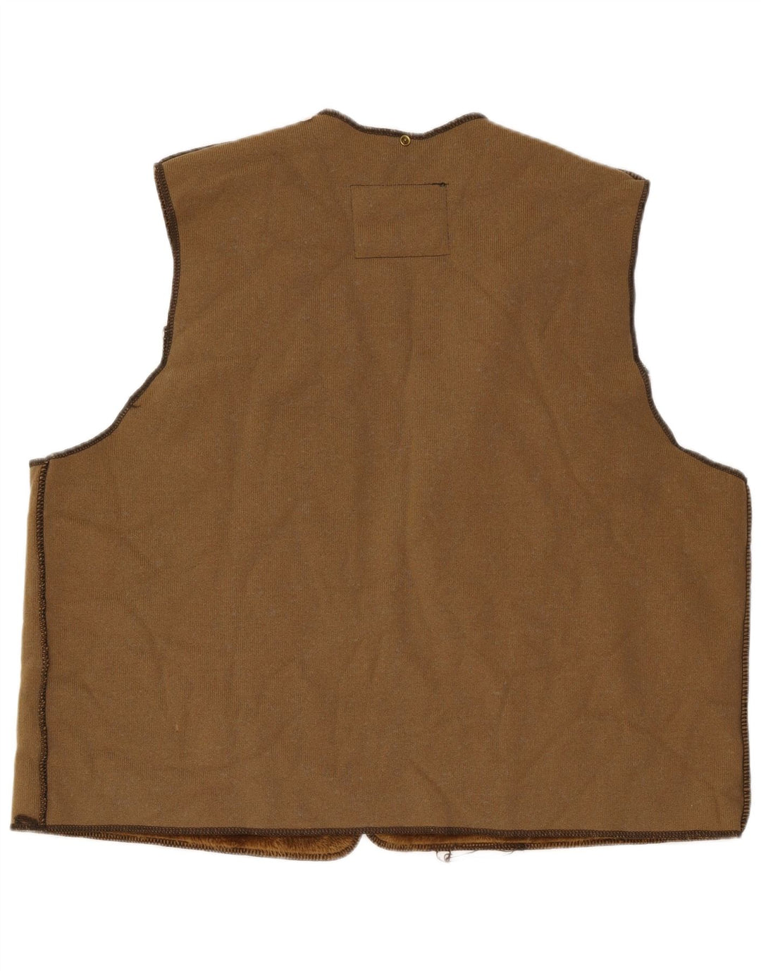 Barbour Mens Sherpa Liner Gilet Tamanho 52 Grande Acrílico Marrom