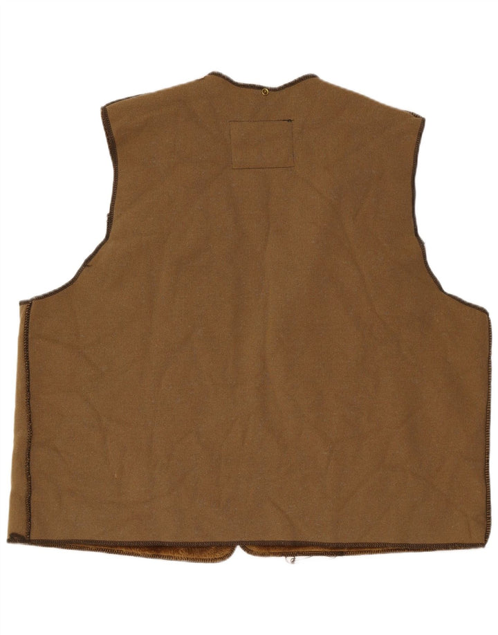 Barbour Mens Sherpa Liner Gilet Tamanho 52 Grande Acrílico Marrom