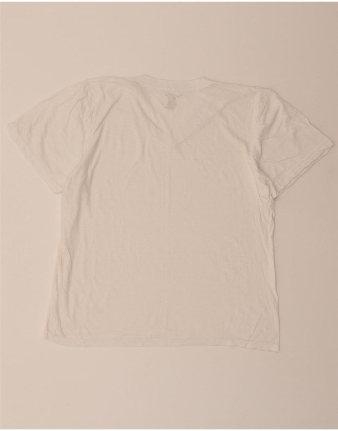 NAUTICA Womens T-Shirt Top UK 14 Medium White Cotton Vintage Nautica and Second-Hand Nautica from Messina Hembry 