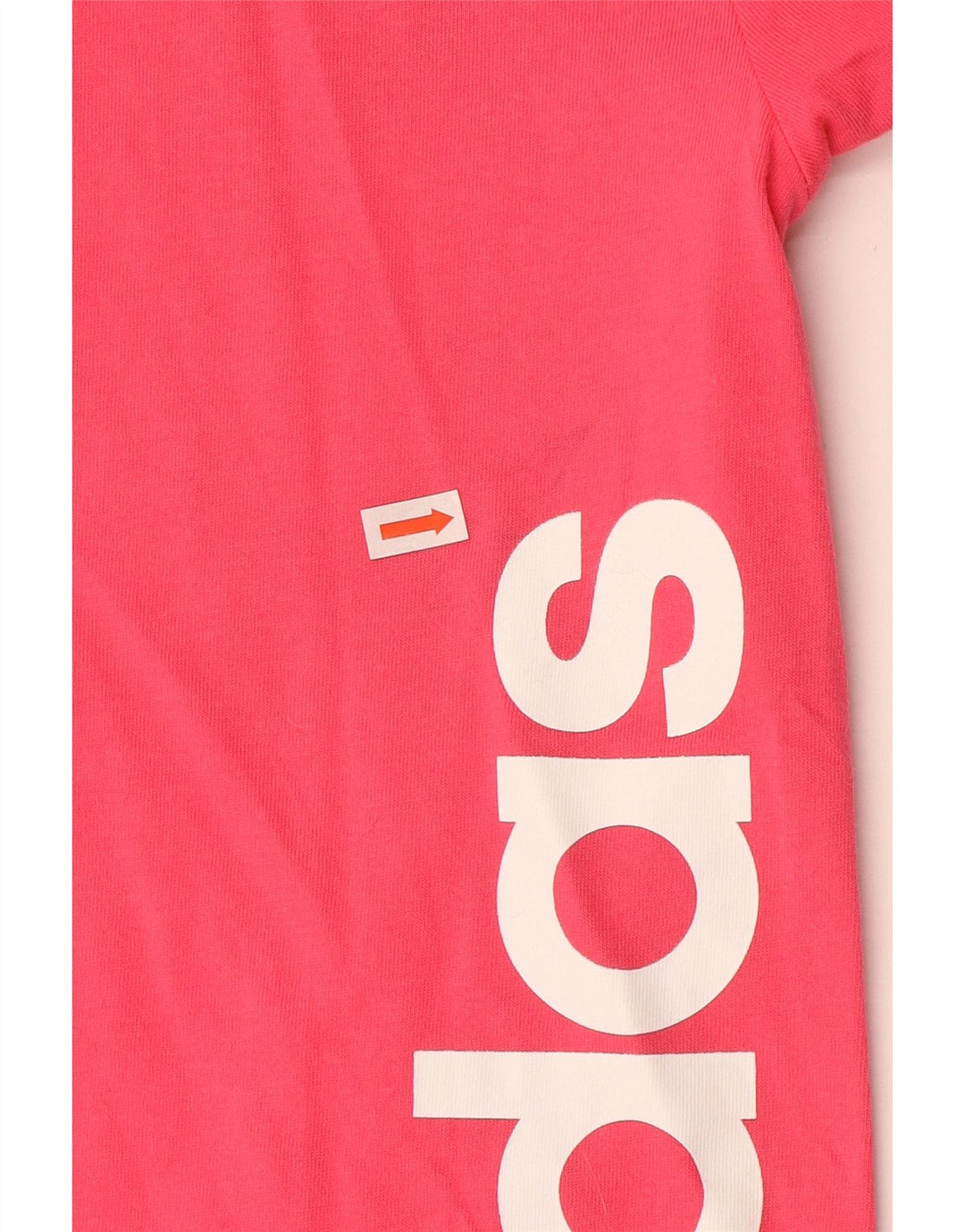 Camiseta Adidas Climalite Graphic Feminina 13-14 Anos Algodão Rosa