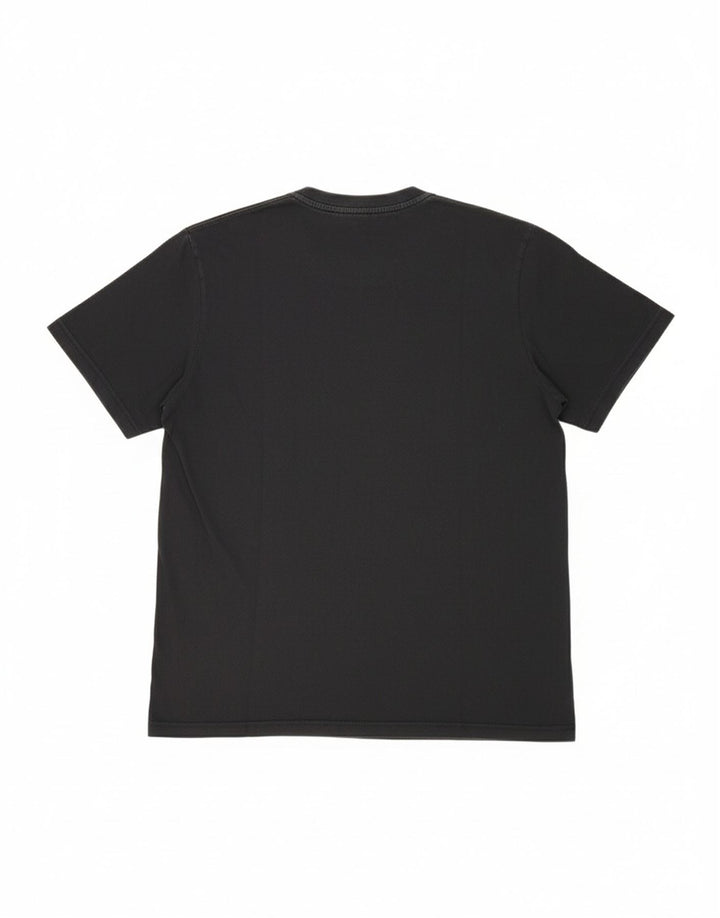 Camiseta masculina Adidas grande algodão preto