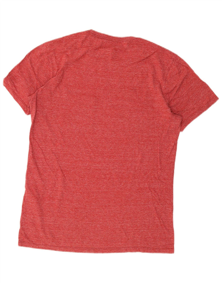 Camiseta masculina LEVI'S top pequeno algodão manchado vermelho