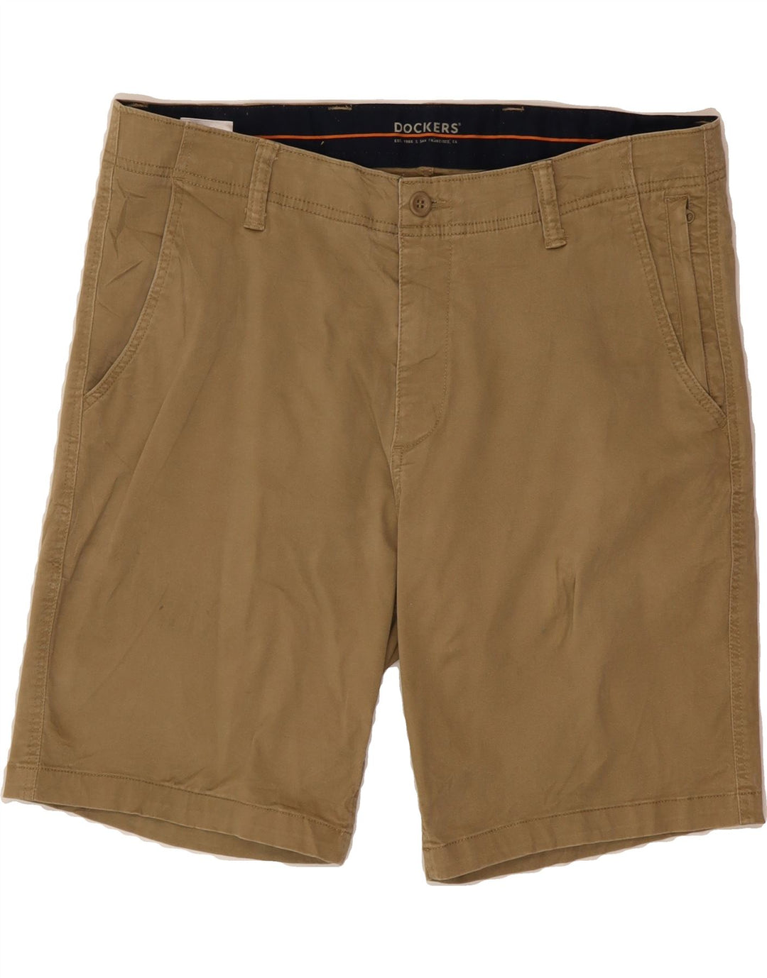 DOCKERS Mens Chino Shorts W38 XL Brown Cotton Vintage Dockers and Second-Hand Dockers from Messina Hembry 