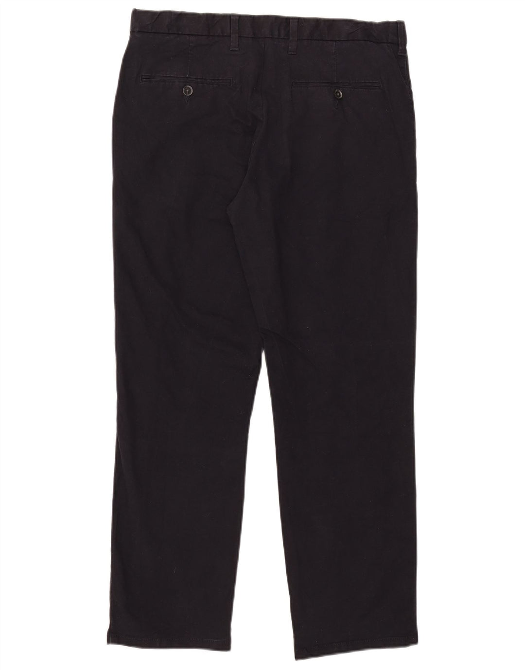 Calça Chino Regular Masculina Marks & Spencer W34 L29 Algodão Preto