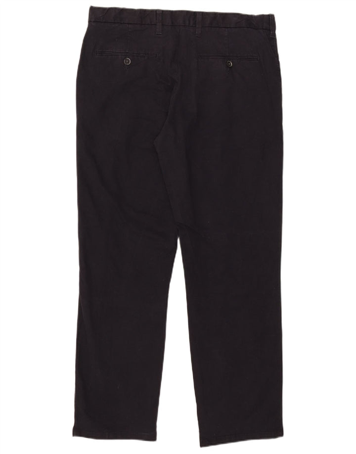 Calça Chino Regular Masculina Marks & Spencer W34 L29 Algodão Preto