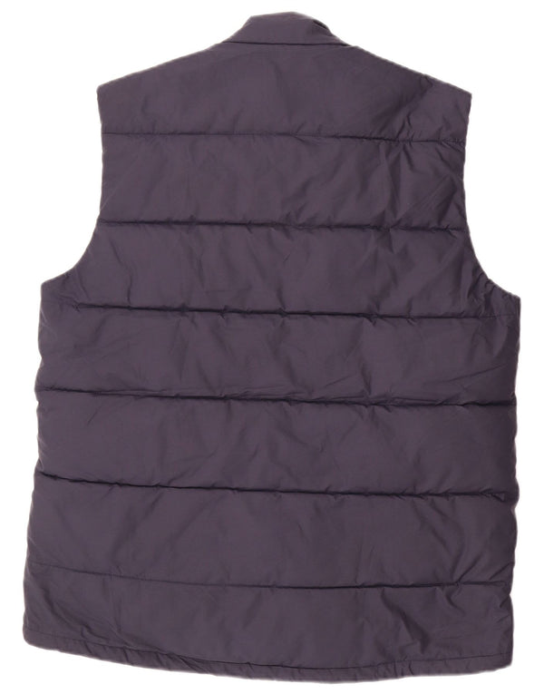 Colete acolchoado masculino Barbour UK 38 poliéster azul marinho médio