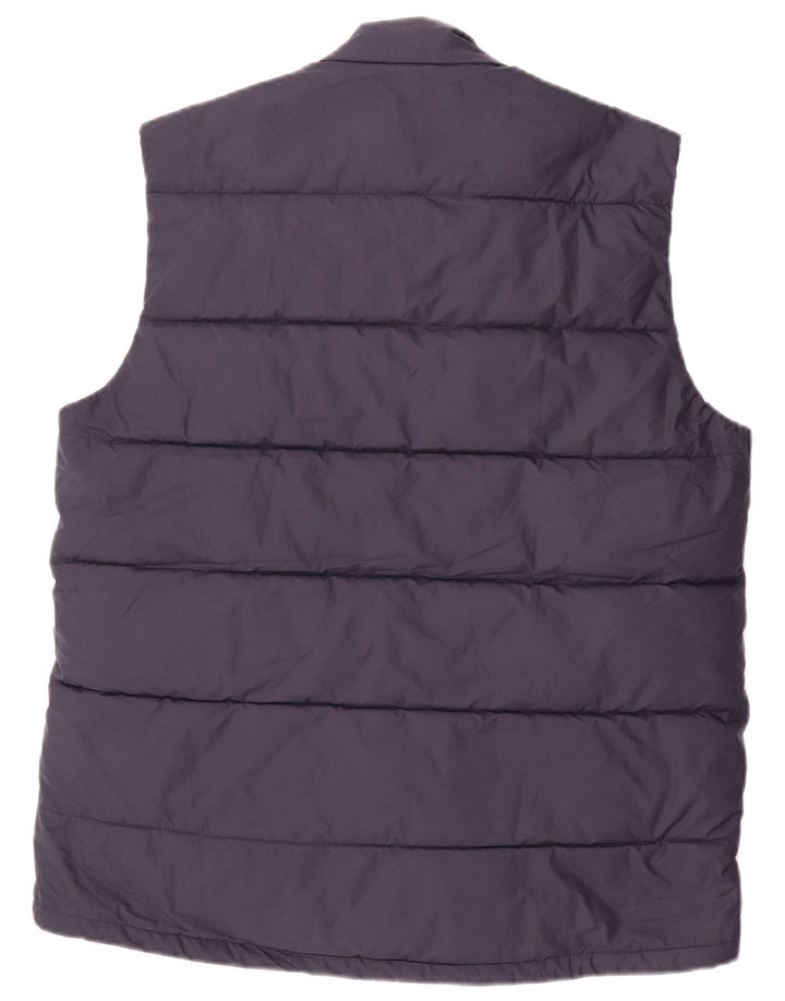 Colete acolchoado masculino Barbour UK 38 poliéster azul marinho médio