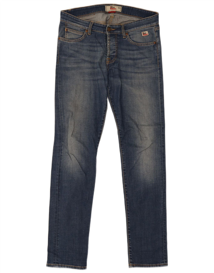Calça jeans masculina Roy Rogers W31 L32 azul