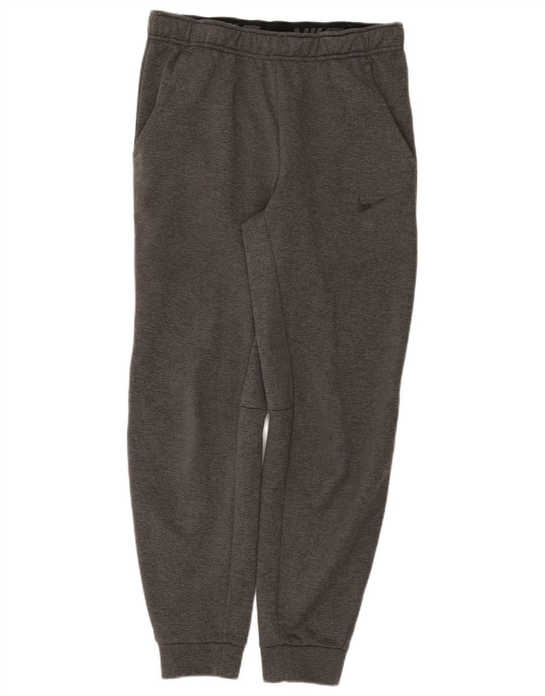 Nike Mens Dri Fit Calças de treino Joggers Pequeno Cinza Poliéster