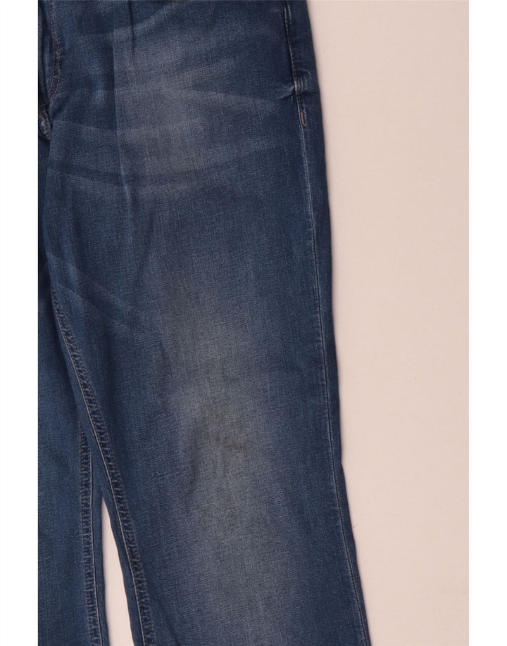 Tommy Hilfiger Masculino Ryan Bootcut Jeans W36 L30 Azul Algodão