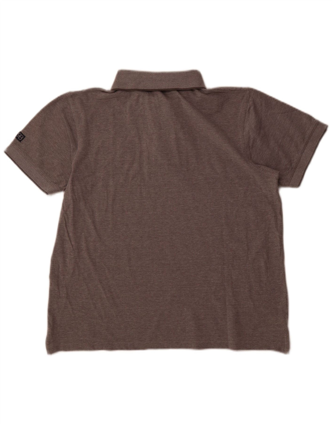 Camisa polo masculina RENATO BALESTRA XL algodão manchado cinza