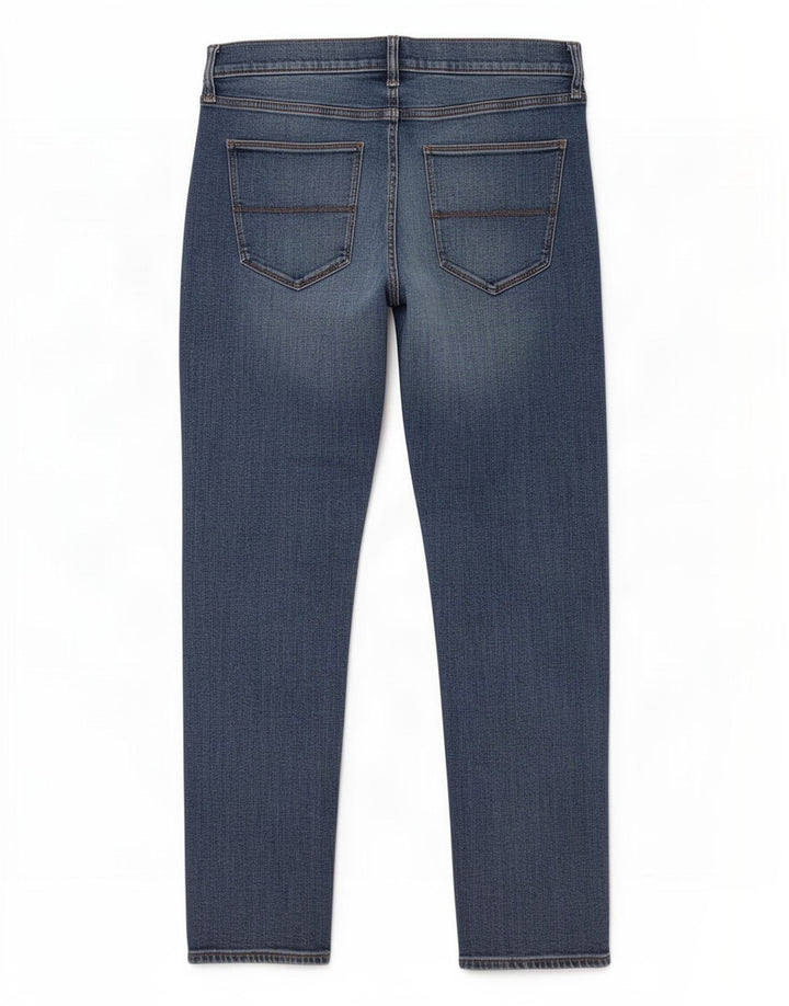 Jeans retos masculinos Marks & Spencer W34 L31 algodão azul