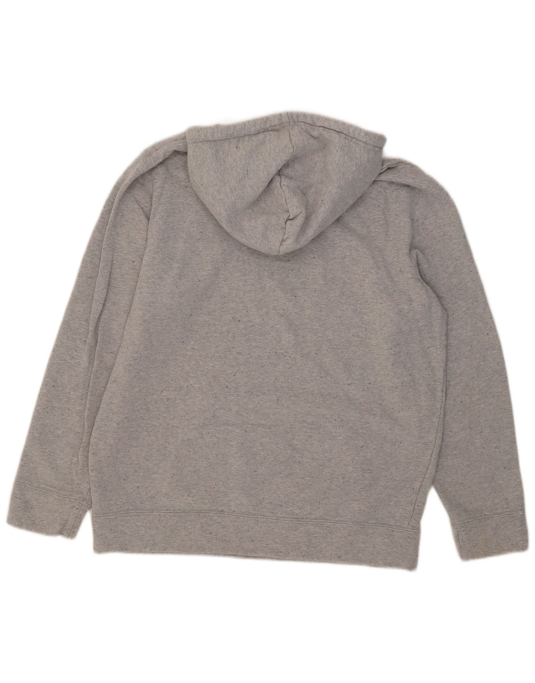 Puma moletom com capuz masculino grande algodão manchado cinza