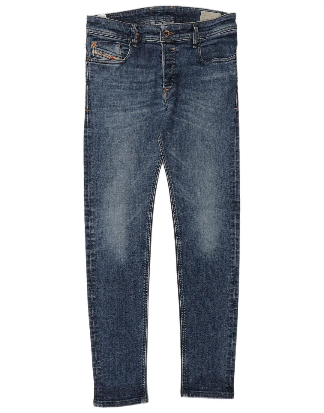 Jeans skinny masculino DIESEL W31 L30 algodão azul