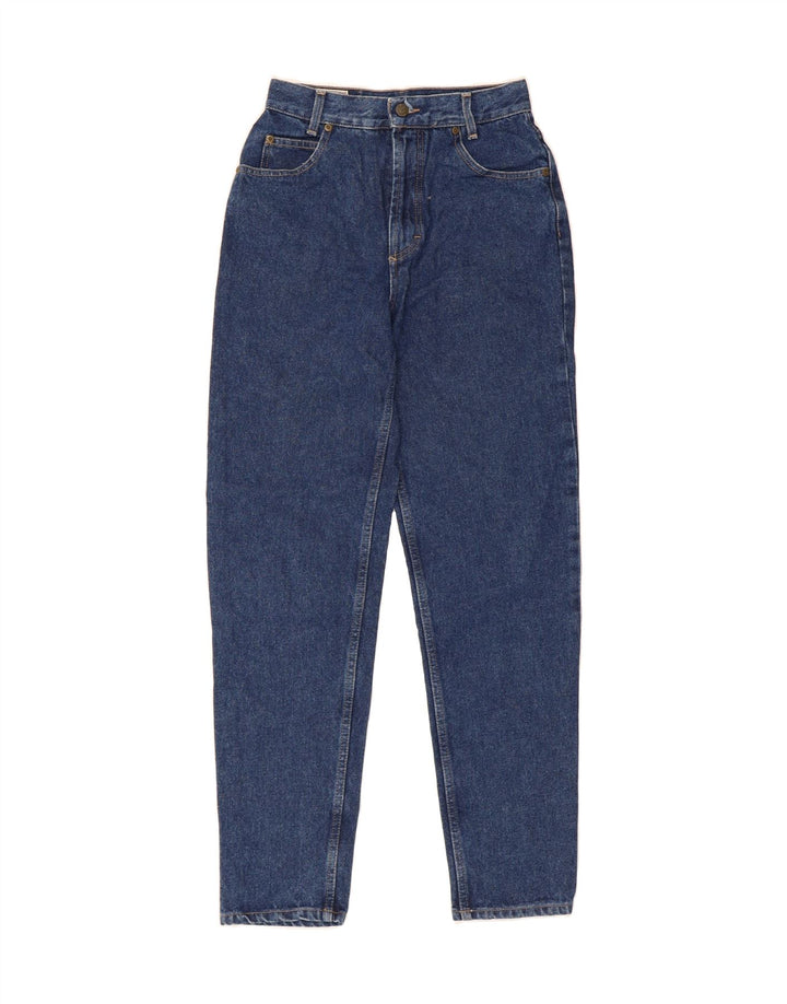 JINGLERS Womens Tapered Jeans W26 L30 Blue Cotton Vintage Jinglers and Second-Hand Jinglers from Messina Hembry 