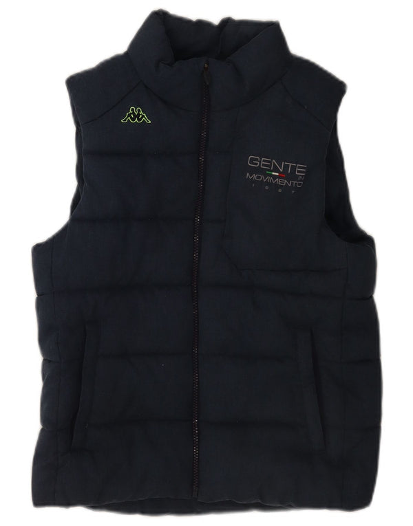 Colete acolchoado feminino Kappa UK 12 médio azul marinho