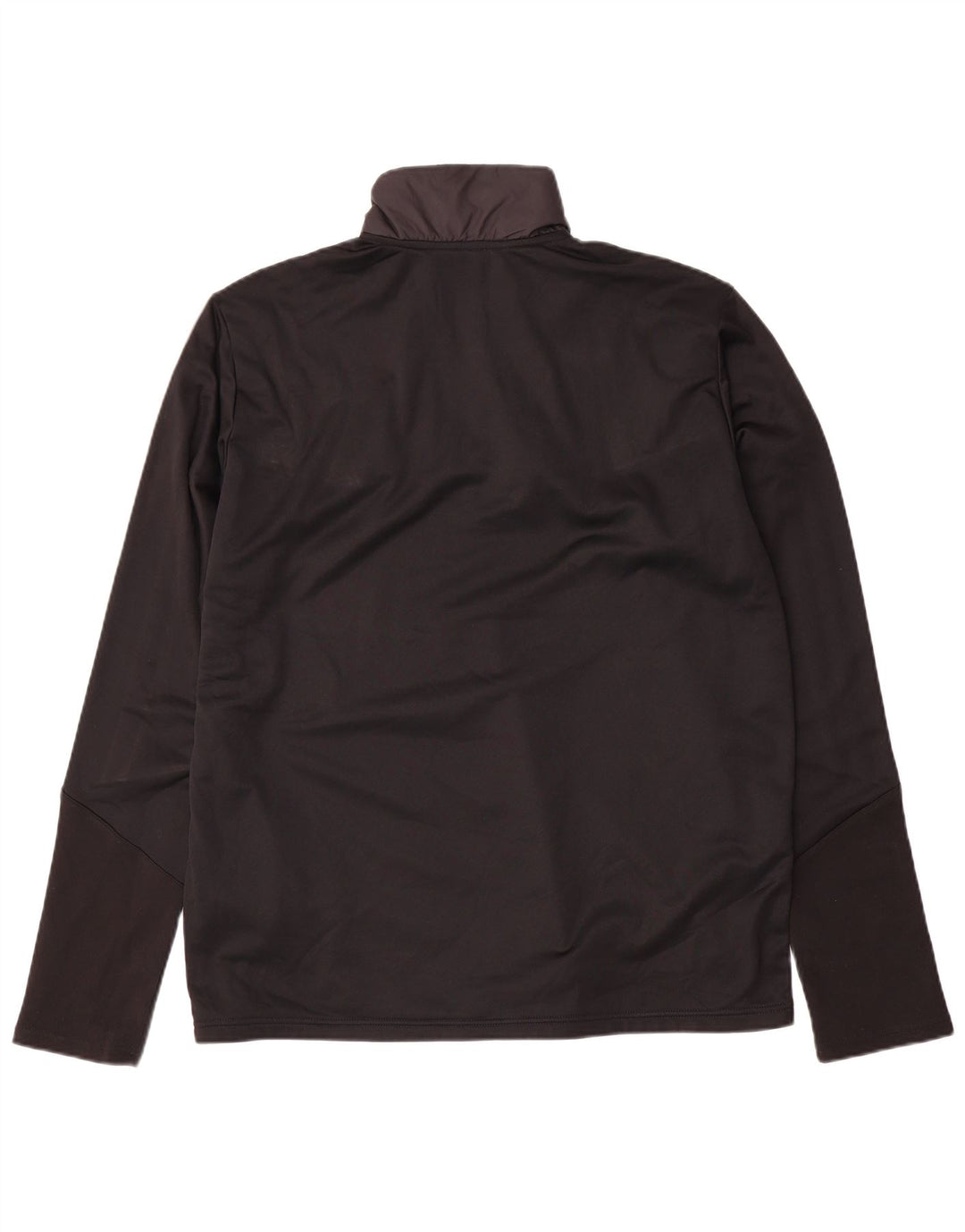 Adidas Mens Aeroready Zip Neck Pullover Treino Top XL Preto Colourblock