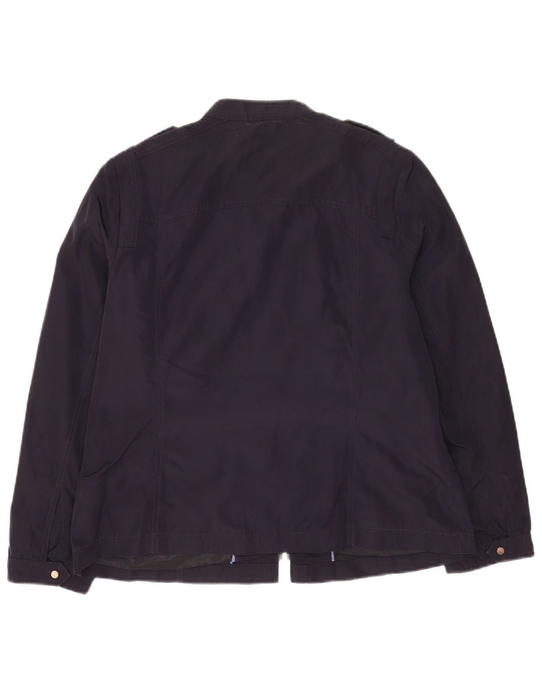 Jaqueta utilitária feminina Marks & Spencer Autograph UK 16 grande azul marinho