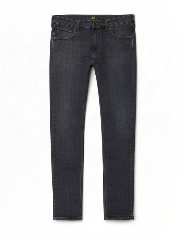 Lee Mens Luke Skinny Jeans W34 L34 Azul Marinho Algodão