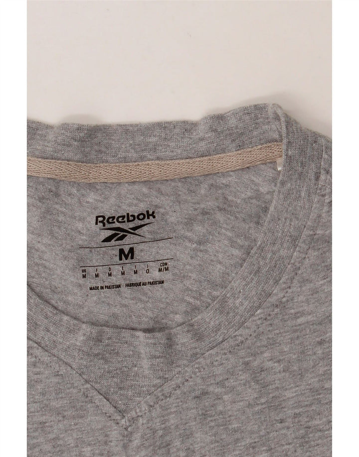 REEBOK Mens Vest Top Medium Grey Cotton Vintage Reebok and Second-Hand Reebok from Messina Hembry 
